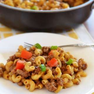 Cheesy Hamburger Skillet