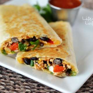 Crispy Southwest Chicken Wraps