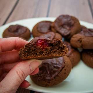 Chocolate Covered Cherry Cookies
