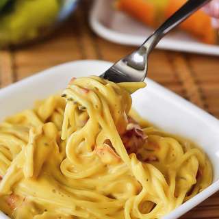 Cheesy Chicken Spaghetti