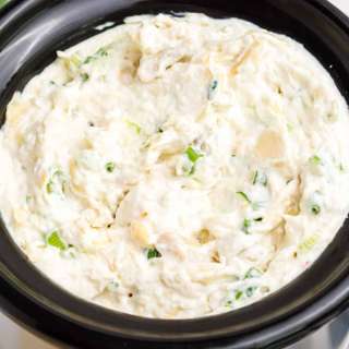 Crock Pot Artichoke Crab Dip