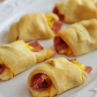 Ham, Egg and Cheese Crescent Rolls