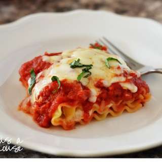 Caprese Lasagna Roll Ups