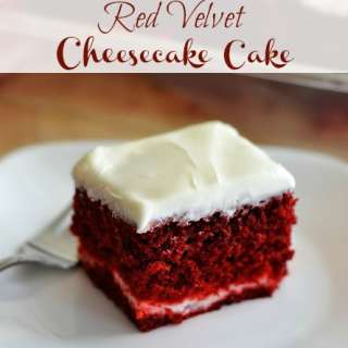 Red Velvet Cheesecake Cake