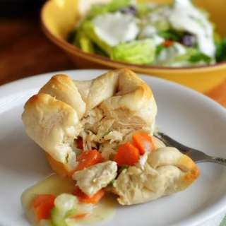 Chicken Pot Pie Biscuits