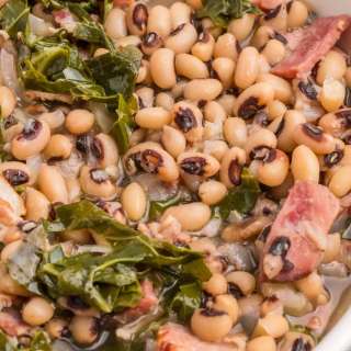 Black Eyed Peas & Collard Greens