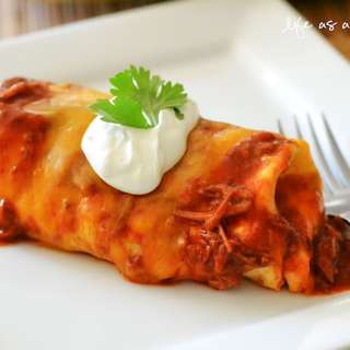 Chile Colorado Burritos