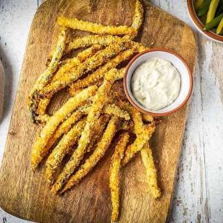 Air Fryer Green Bean Fries Recipe