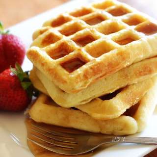 Brown Sugar Bacon Waffles