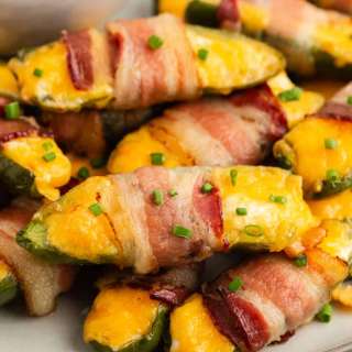 Bacon Wrapped Jalapeno Poppers