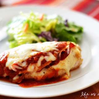Mozzarella & Pepperoni Stuffed Chicken