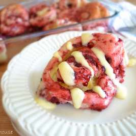 Raspberry Orange Rolls