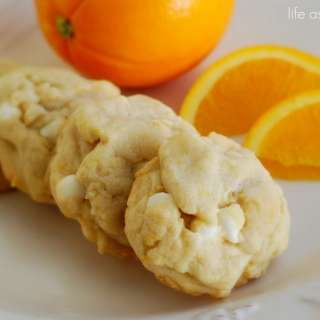 Orange Creamsicle Cookies