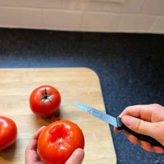 How To Core a Tomato