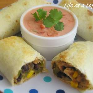 Baked Southwest Egg Rolls