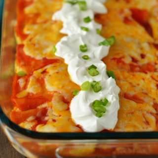 Sour Cream Enchiladas