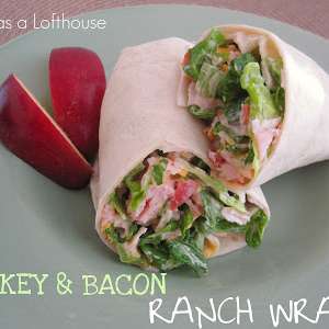 Turkey & Bacon Ranch Wraps