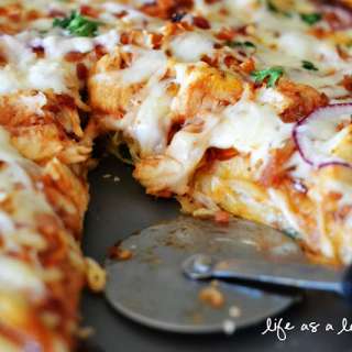 BBQ Chicken and Bacon Pizza