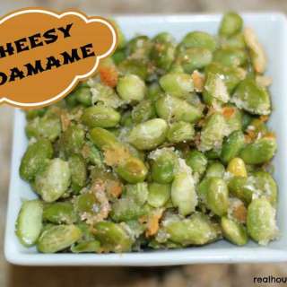 Cheesy Edamame