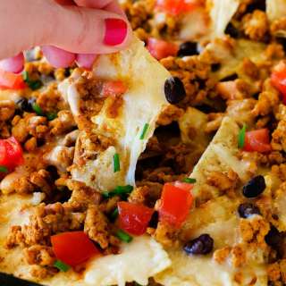 Smoky Chicken Nachos
