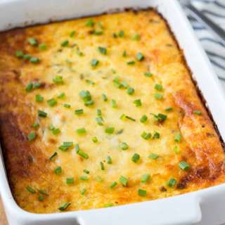 Parmesan Corn Pudding
