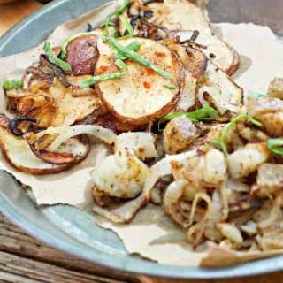 Southern Fried Potatoes and Onions