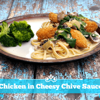 Chicken in Cheesy Chive Sauce with Philly Cream Cheese