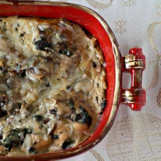 Spinach Mushroom Casserole