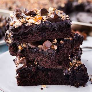 Texas Turtle Sheet Cake