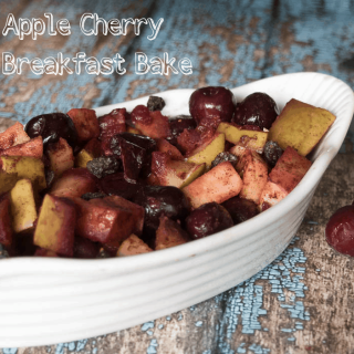 Apple Cherry Breakfast Bake Recipe