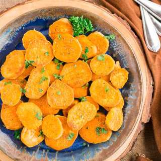 Baked Sweet Potato Slices
