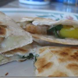 Mango Chicken Quesadillas