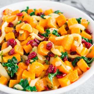 Roasted Butternut Squash and Apples
