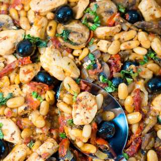 One Skillet Tuscan Chicken