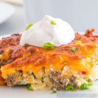 Easy Cheesy Southwest Breakfast Casserole