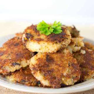 Leftover Mashed Potato & Bacon Patties