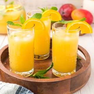 Virgin Mango Orange Mojito