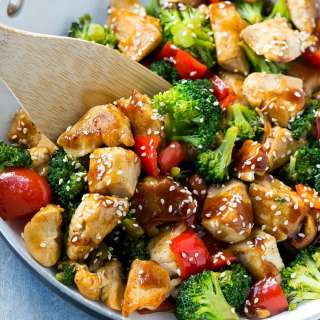 Teriyaki Chicken and Vegetables