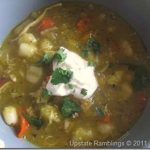Green Chicken Chili Slow Cooker Recipe