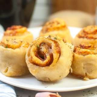Ham and Cheese Pizza Rolls Recipe