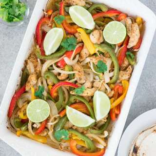 Baked Chicken Fajitas