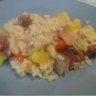 Pineapple Ham and Rice