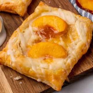 Peach Cream Cheese Danish