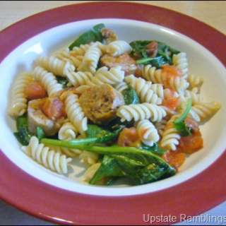 Pasta with Roasted Tomatoes and Sausage
