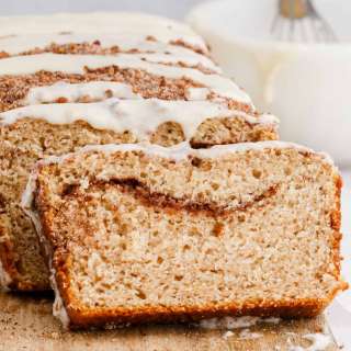 Cinnamon Pecan Coffee Cake Loaf