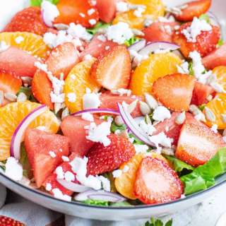 Strawberry & Mandarin Orange Salad