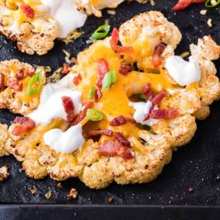 Loaded Cauliflower Steaks