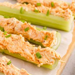 Buffalo Chicken Celery Sticks