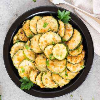 Roasted Zucchini Slices