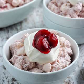 Cherry Salad Recipe (Pink Fluff)